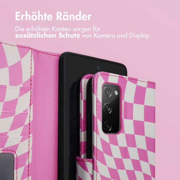 imoshion Design Klapphülle Samsung Galaxy S20 FE - Retro Pink