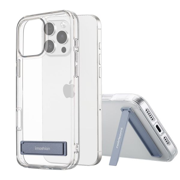 imoshion Back Cover mit Ständer Apple iPhone 16 Pro Max - Transparent