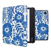 imoshion Design Slim Hard Case Sleepcover mit Stand Kobo Sage / Tolino Epos 3 - Flower Tile