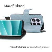 imoshion Luxuriöse Klapphülle Xiaomi Poco X7 - Dunkelblau