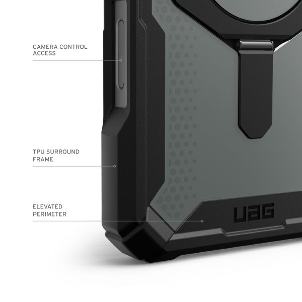 UAG Plasma XTE Back Cover MagSafe Apple iPhone 16 Pro - Orange & Black