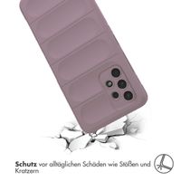 imoshion EasyGrip Back Cover für das Samsung Galaxy A32 (4G) - Violett