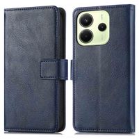 imoshion Luxuriöse Klapphülle Xiaomi Redmi Note 14 (4G) - Dunkelblau