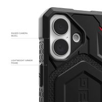 UAG Monarch Pro Backcover Apple iPhone 16 - Kevlar Black