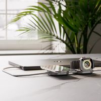 Zens Pro 3 USB-C-Kabel mit kabellosem Ladegerät für Telefon / Earbuds / Apple Watch - MagSafe und Qi2 - Weiß