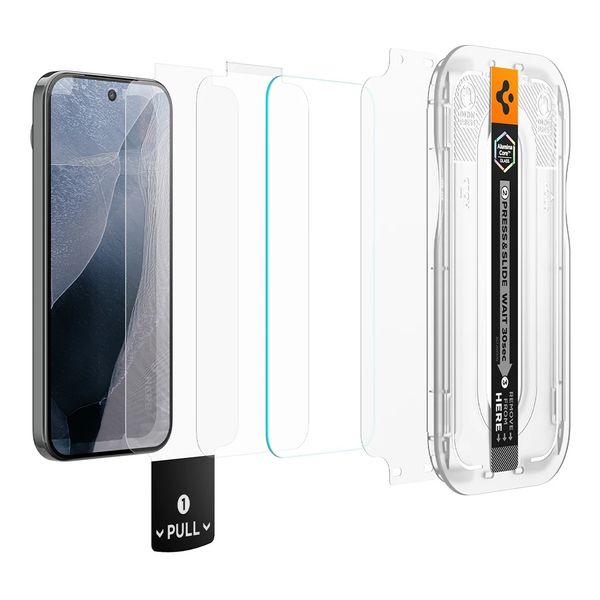 Spigen GLAStR Fit Displayschutzfolie 2er-Pack + Applicator Google Pixel 11 / 11 Pro