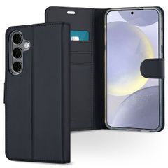 Accezz Wallet TPU Klapphülle Samsung Galaxy S25 Plus - Schwarz