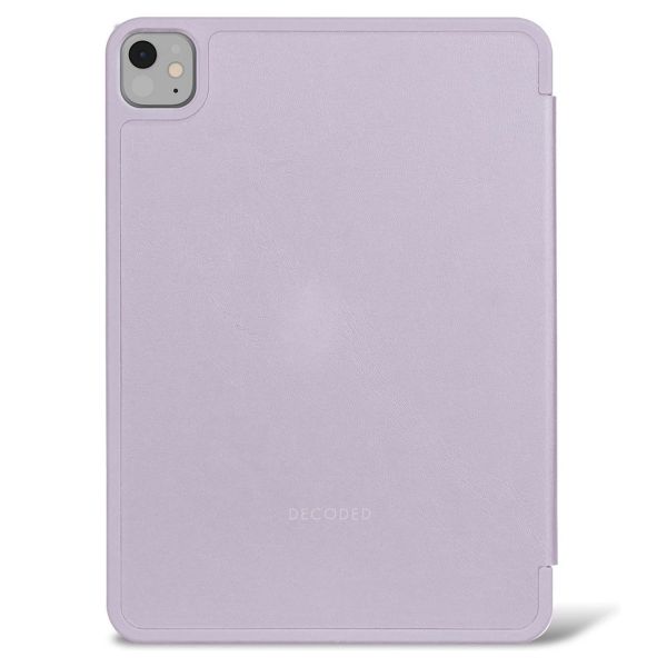 Decoded Textured Sillicon Slim Cover für das iPad Pro 11 (2024) M4 - Lavender