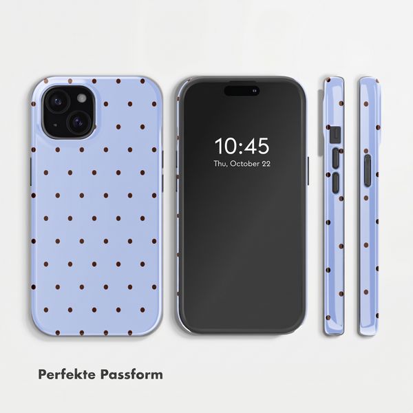 Selencia Vivid Rückabdeckung mit MagSafe Apple iPhone 15 - Happy Dots Digital Sky