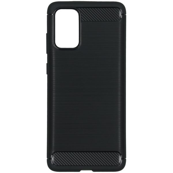 Brushed TPU Case Schwarz für das Samsung Galaxy S20 Plus