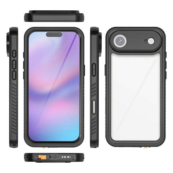 Redpepper Dot Waterproof Case Apple iPhone Air - Schwarz