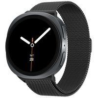 imoshion Magnetisches Milanaise Armband für das  Samsung Galaxy Watch 8 (40/44mm) / Classic (46mm) - Schwarz