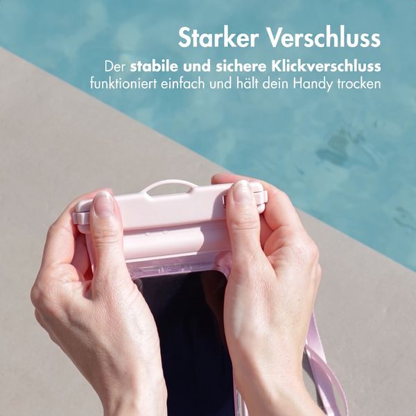 imoshion Floating Waterproof Pouch - Universelle wasserdichte Handyhülle - Rosa