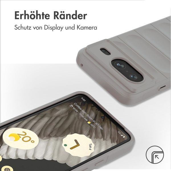 imoshion EasyGrip Backcover für das Google Pixel 8 - Grau