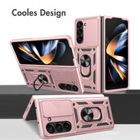 imoshion Rugged Back Cover mit Ring für das Samsung Galaxy Z Fold 5 - Rose Gold