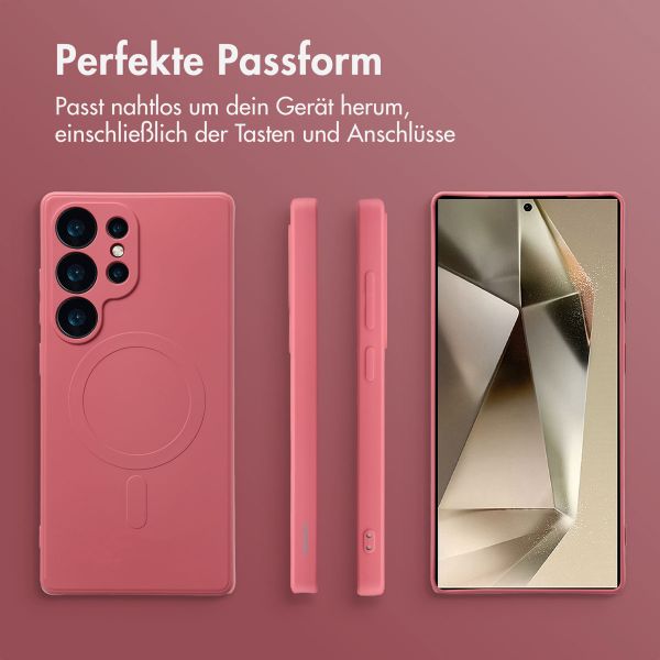 imoshion Color Back Cover mit MagSafe Samsung Galaxy S25 Ultra - Dusty Rose