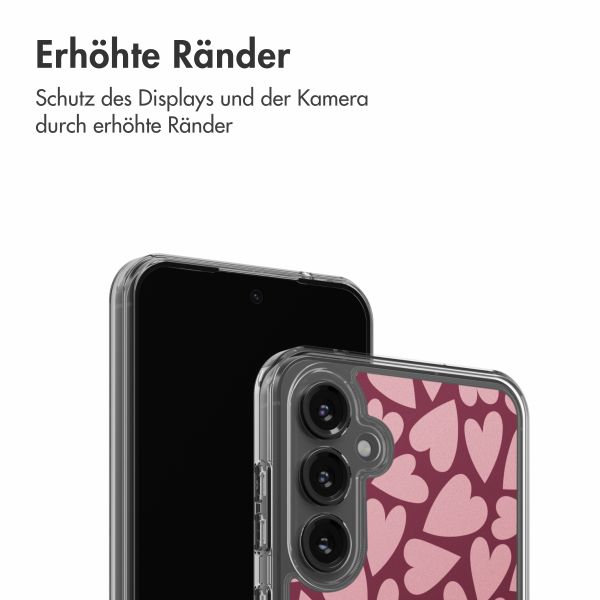 imoshion Design Hülle Samsung Galaxy S23 FE - Hearty Blush