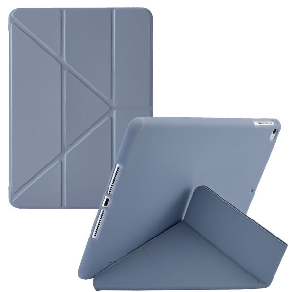 imoshion Origami Klapphülle für das iPad 6 (2018) / 5 (2017) / Air 2 (2014) / Air 1 (2013) - Dark Lavender