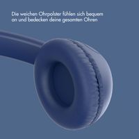 imoshion Kinderkopfhörer mit AUX-Kabel - Dezibelbegrenzer - Denim Blue