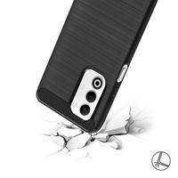 imoshion Brushed Back Cover Oppo A5 5G (2025) - Schwarz