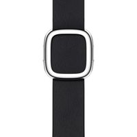 Apple Leather Band Modern Buckle für die Apple Watch Series 1 bis 9 / SE (38/40/41 mm) | Series 10 (42 mm) - Größe S - Midnight