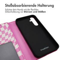 imoshion Design Klapphülle für das Samsung Galaxy A25 (5G) - Retro Pink