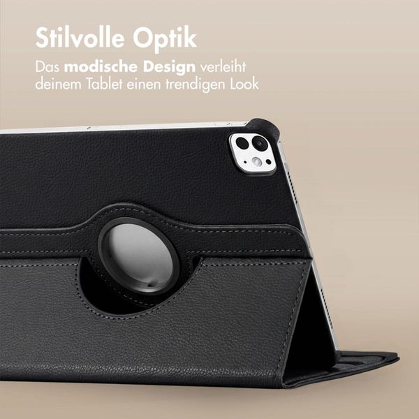 imoshion 360° drehbare Klapphülle Apple iPad Air 11 Zoll (2026) M4 / (2025) M3 / (2024) M2 / Air 5 (2022) / Air 4 (2020) / Pro 11 (2018/2020) - Schwarz