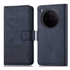 imoshion Luxuriöse Klapphülle Oppo Find X8 - Dunkelblau