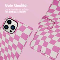 imoshion Design Klapphülle Apple iPhone 12 (Pro) - Retro Pink