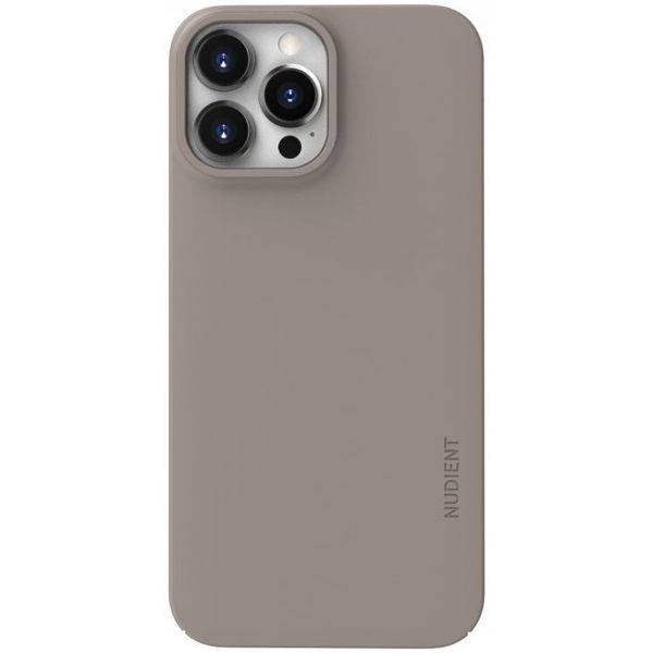 Nudient Thin Case für das iPhone 13 Pro Max - Clay Beige