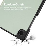 imoshion Trifold Klapphülle Samsung Galaxy Tab A11 / A9 8.7 Zoll - Hellgrün