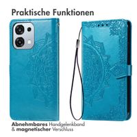 imoshion Mandala Klapphülle Oppo A6 Pro (5G) - Türkis