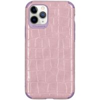 My Jewellery Croco Soft Case Back Cover iPhone 11 Pro - Violett