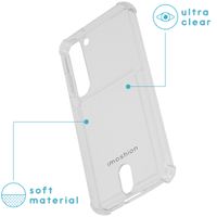 imoshion Soft Case Back Cover mit Kartenfach für das Samsung Galaxy S23 - Transparent