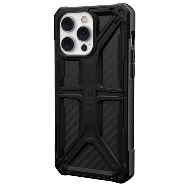 UAG Monarch Backcover für das Apple iPhone 14 Pro Max - Carbon Fiber