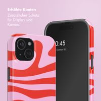 Selencia Vivid Rückabdeckung mit MagSafe Apple iPhone 15 - Dream Swirl Pink