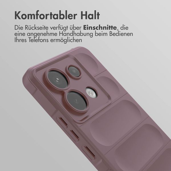 imoshion EasyGrip Back Cover für das Xiaomi Redmi Note 13 Pro (5G) - Violett