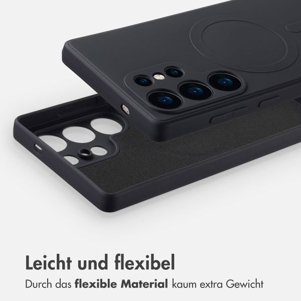 imoshion Color Back Cover mit MagSafe für das Samsung Galaxy S25 Ultra - Schwarz