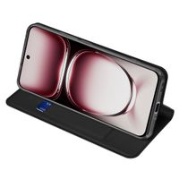 Dux Ducis Slim TPU Klapphülle für das Oppo Reno 12 Pro - Schwarz