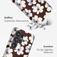 Selencia Vivid Back Cover Samsung Galaxy S26 Ultra - Choco Flower Pop