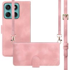 imoshion Klapphülle mit Kordel Motorola Moto G57 Power - Rosa