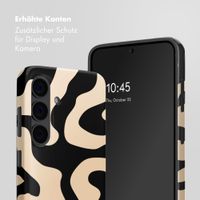 Selencia Vivid Rückabdeckung mit MagSafe Samsung Galaxy S24 - Art Wave Black