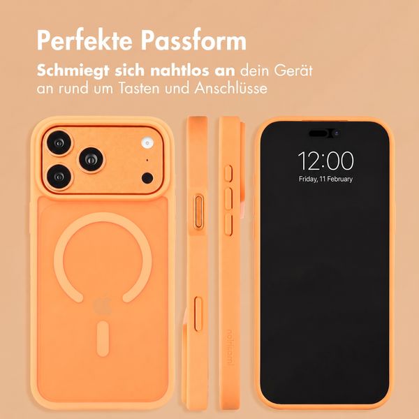 imoshion Color Guard Back Cover mit MagSafe Apple iPhone 18 Pro / 17 Pro - Orange
