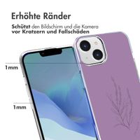 imoshion Design Hülle für das iPhone 14 - Floral Purple