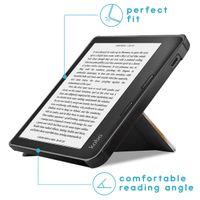 imoshion Design Klappbare Klapphülle Kobo Libra 2 / Tolino Vision 6 - White Marble