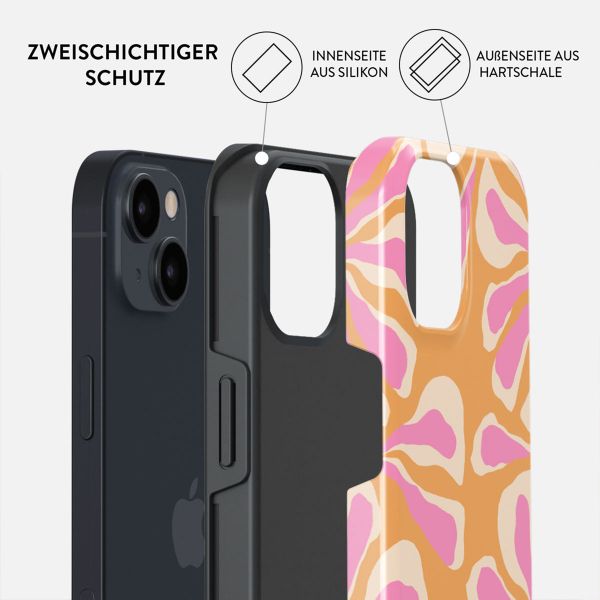 Burga Tough Back Cover für das Apple iPhone 14 - Aloha