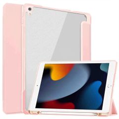 imoshion Trifold Hardcase Klapphülle Apple iPad 9 (2021) 10.2 Zoll / iPad 8 (2020) 10.2 Zoll / iPad 7 (2019) 10.2 Zoll - Rosa