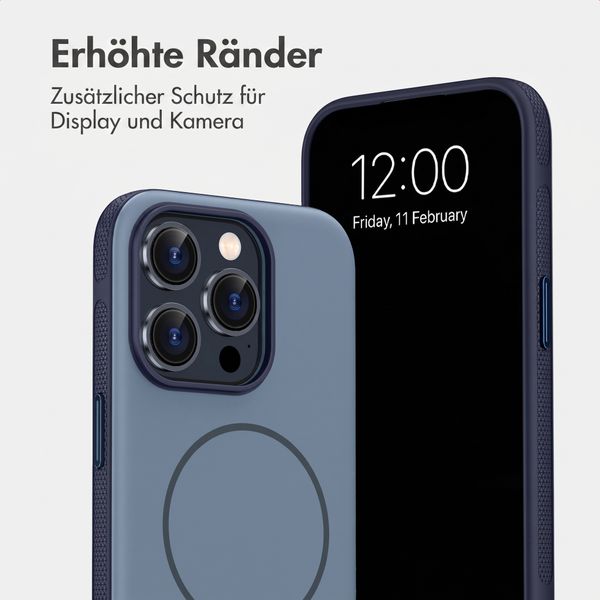 imoshion Color Backcover mit Thin MagSafe Ring Apple iPhone 15 Pro - Dunkelblau