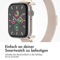 imoshion Mailandisches schlankes Armband für das  Apple Watch Series 1 t/m 9 / SE (38/40/41 mm) | Series 10 / 11 (42 mm) - Starlight