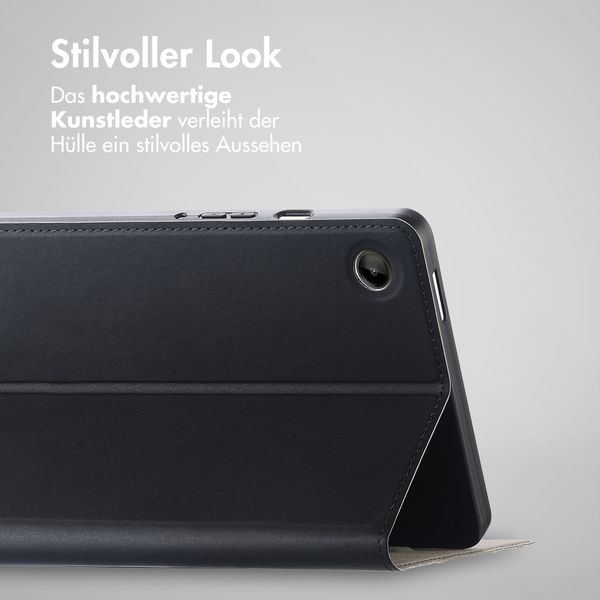Accezz Classic Klapphülle Samsung Galaxy Tab A11 Plus - Schwarz